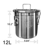 UnitedFarm Milk Canister for Hantop Milking Machine (3L/6L/12L), view 4
