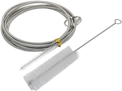 UnitedFarm Flexible Nylon Tube Cleaning Brush, 61 in. with 3.3 in. Bristle Head