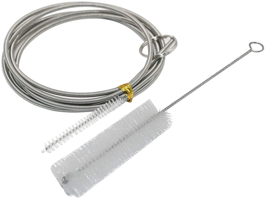 UnitedFarm Flexible Nylon Tube Cleaning Brush, 61 in. with 3.3 in. Bristle Head