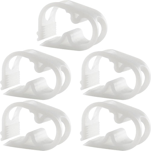 UnitedFarm Plastic Tubing Clamps Adjustable - Pack of 5
