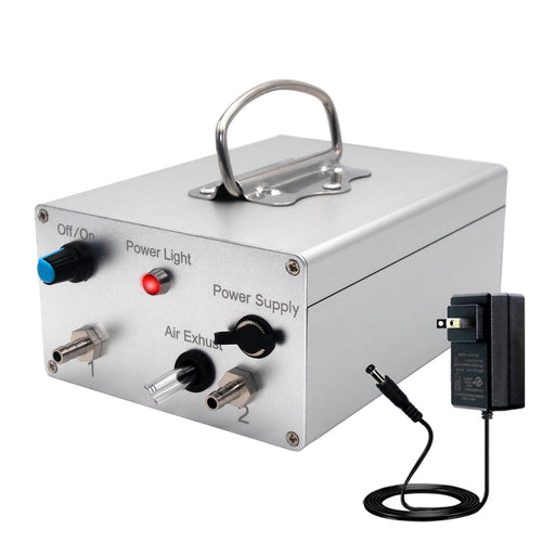 UnitedFarm Adjustable Pulsating Vacuum Pump Compatible with Hantop Milking Machine (Plug in)
