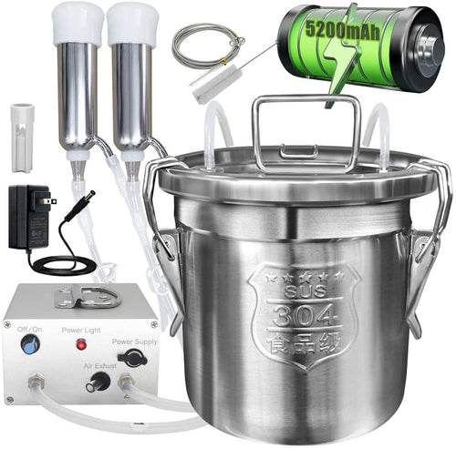 UnitedFarm Hantop Milking Machine for Cow, 12L (Pro Model)