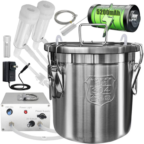 UnitedFarm Hantop Milking Machine for Goat, 6L/12L (Pro Model)