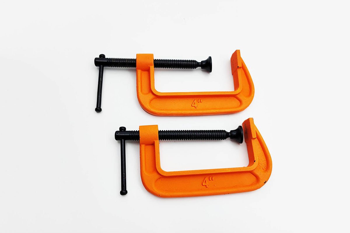 Urban Tufting 4 Inch G-Clamps for Tufting Frame