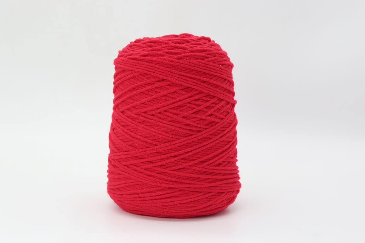 Urban Tufting Bright Red Yarn for Rug Tufting