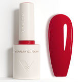 Venalisa 10ML Gel Polish Red Black Glitter Cat Eye TPO Free Hema Free, view 5