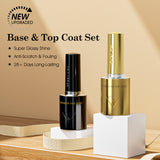 Venalisa 10ML Top & Base Coat Set (2Pcs) TPO Free Hema Free, view 2