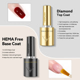 Venalisa 10ML Top & Base Coat Set (2Pcs) TPO Free Hema Free, view 3