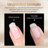 Venalisa 10ML Top & Base Coat Set (2Pcs) TPO Free Hema Free, view 6