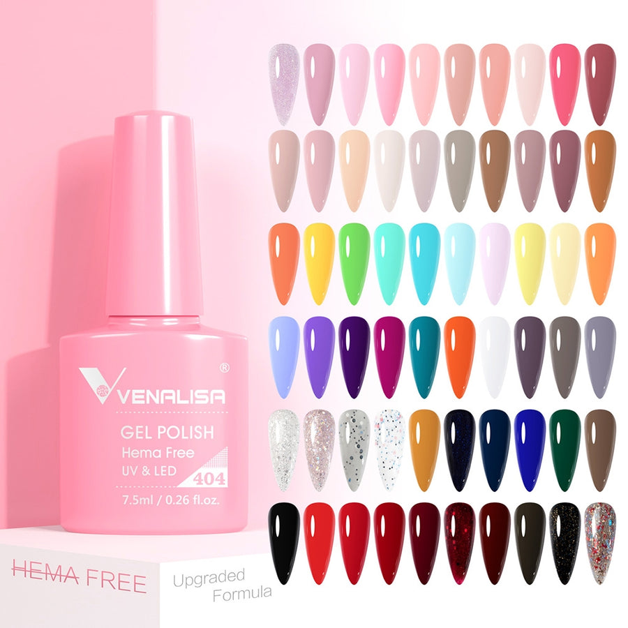 Venalisa 7.5ml Gel Polish Upgraded Formula TPO Free Hema Free
