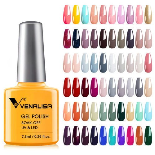 Venalisa 7.5ml Gel Polish New Colors TPO Free Hema Free