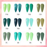 Venalisa Awaking Green- Gel Polish 12 Colors Set TPO Free Hema Free, view 4