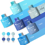 Venalisa Blue - 6 Colors Gel Polish Set TPO Free Hema Free, view 2