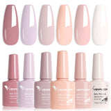 Venalisa Blushing Petal - Hema Free 6 Colors Gel Polish Set TPO Free Hema Free, view 3
