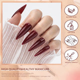 Venalisa Brown Earth tones- Gel Polish 12 Colors Set TPO Free Hema Free, view 4
