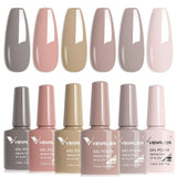 Venalisa Chic Mist - Hema Free 6 Colors Gel Polish Set TPO Free Hema Free, view 3