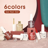 Venalisa Christmas Eve- 6 Colors Gel Polish Set TPO Free Hema Free, view 4