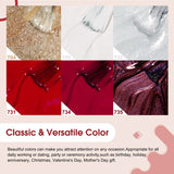Venalisa Christmas Eve- 6 Colors Gel Polish Set TPO Free Hema Free, view 5