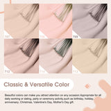 Venalisa Classic Nude- 6 Colors Gel Polish Set TPO Free Hema Free, view 2