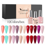 Venalisa Dream Grace- Gel Polish 12 Colors Set TPO Free Hema Free, view 5