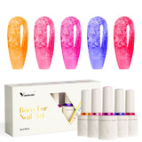 Venalisa Fairy Drip- 5 Colors Gel Polish Set (With Nail Tips) TPO Free Hema Free, view 2