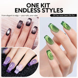 Venalisa Galaxy Cat Eye Gel Polish Set (10ML) TPO Free Hema Free, view 5