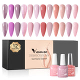 Venalisa Gel Polish 12 Colors Set TPO Free Hema Free, view 3