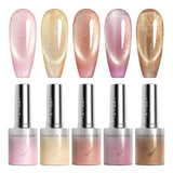 Venalisa Glitter/ Cat Eye Gel Polish Set (10ML) TPO Free Hema Free, view 3