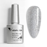 Venalisa Glitter Gel Polish 7.5ml TPO Free Hema Free, view 4