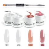 Venalisa Hard Jelly Builder Gel- 4 Colors With Nail Brush TPO Free Hema Free, view 2