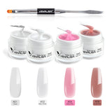 Venalisa Hard Jelly Builder Gel- 4 Colors With Nail Brush TPO Free Hema Free, view 3