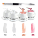 Venalisa Hard Jelly Builder Gel- 4 Colors With Nail Brush TPO Free Hema Free, view 4