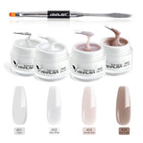 Venalisa Hard Jelly Builder Gel- 4 Colors With Nail Brush TPO Free Hema Free, view 5
