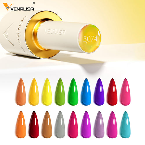 Venalisa Nail Gel Polish 10ML (Semi-transparent Color) TPO Free Hema Free