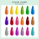Venalisa Nail Gel Polish 10ML (Semi-transparent Color) TPO Free Hema Free, view 4