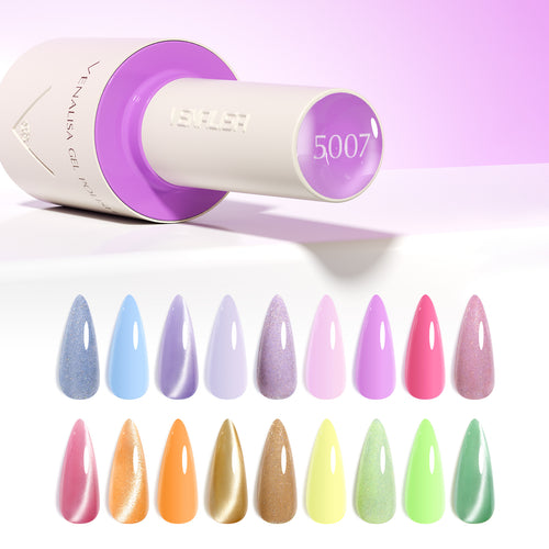 Venalisa Nail Gel Polish 10ML VIVID SPECTRUM TPO Free Hema Free