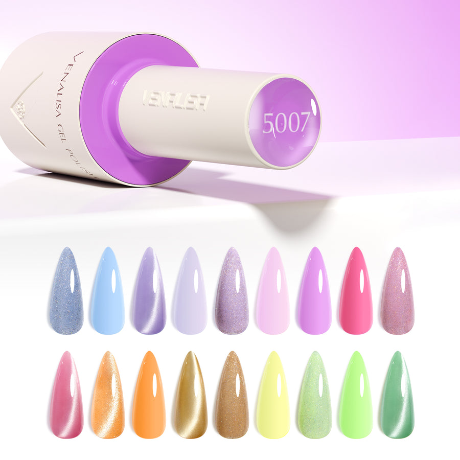 Venalisa Nail Gel Polish 10ML VIVID SPECTRUM TPO Free Hema Free