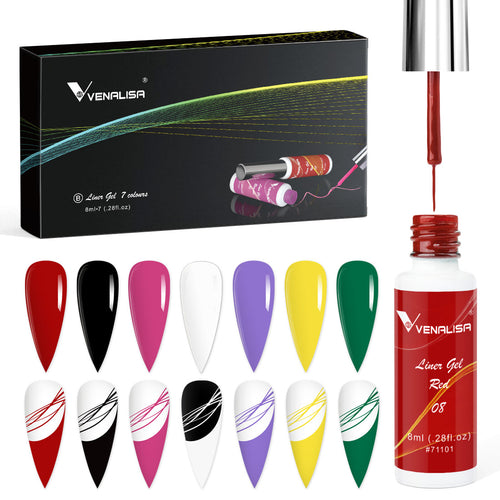 Venalisa Liner Gel 7 Colors Kit- B