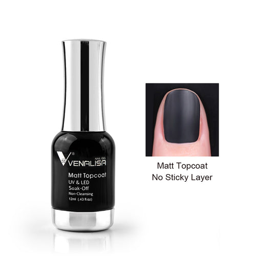 Venalisa Matt Top Coat 12ml TPO Free Hema Free