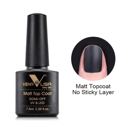 Venalisa Matt Top Coat 7.5ml TPO Free Hema Free