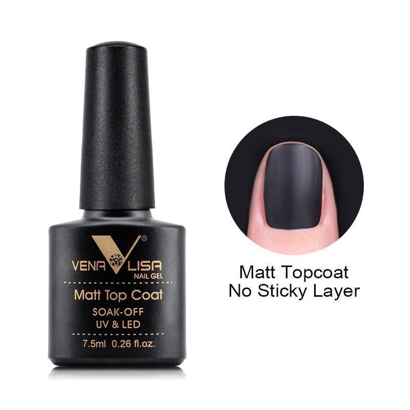 Venalisa Matt Top Coat 7.5ml TPO Free Hema Free