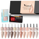 Venalisa Milky Coffee- Gel Polish 12 Colors Set TPO Free Hema Free, view 3