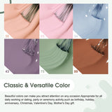 Venalisa Milky Pastel- 6 Colors Gel Polish Set TPO Free Hema Free, view 2