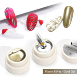 Venalisa Mirror Silver & Gold Gel 2pcs Set, view 5
