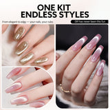 Venalisa Moonlight Cat Eye Gel Polish Set (10ML) TPO Free Hema Free, view 5