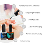 Venalisa Nail Prep Dehydrator & Acid-free Primer 2 in 1 Kit, view 3