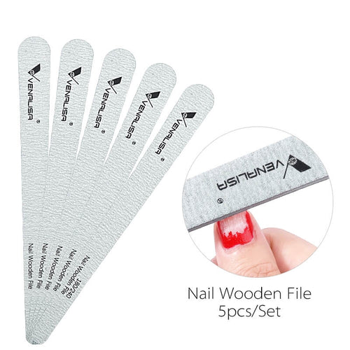Venalisa Nail Wooden Files 5 pcs