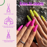 Venalisa Neon Gel Polish 6 Color Set TPO Free Hema Free, view 5