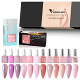 Venalisa Peach Rose- Gel Polish 12 Colors Set TPO Free Hema Free, view 2