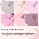 Venalisa Pink Hema Free- 6 Colors Gel Polish Set TPO Free Hema Free, view 2